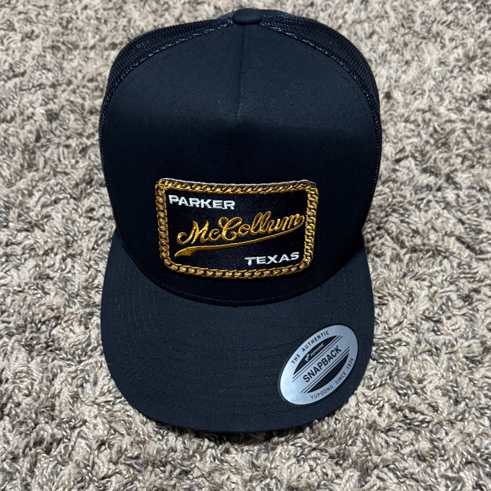 Black Parker McCollum Snapback Hat